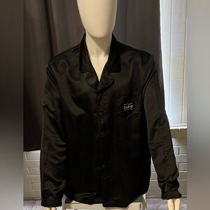 Snoop Doggs Sleep Set By Snoop Dogg Men’s 2XL PJs Top&Bottom Lounge Wear Black